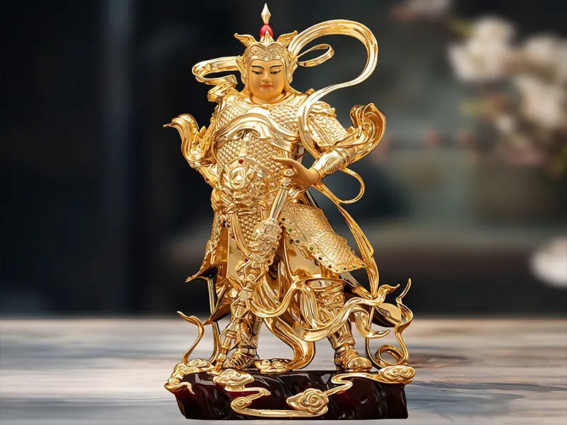 Tượng Phật bằng đồng tùy chỉnh được làm như thế nào? Hé lộ quy trình đúc sáp thất lạc