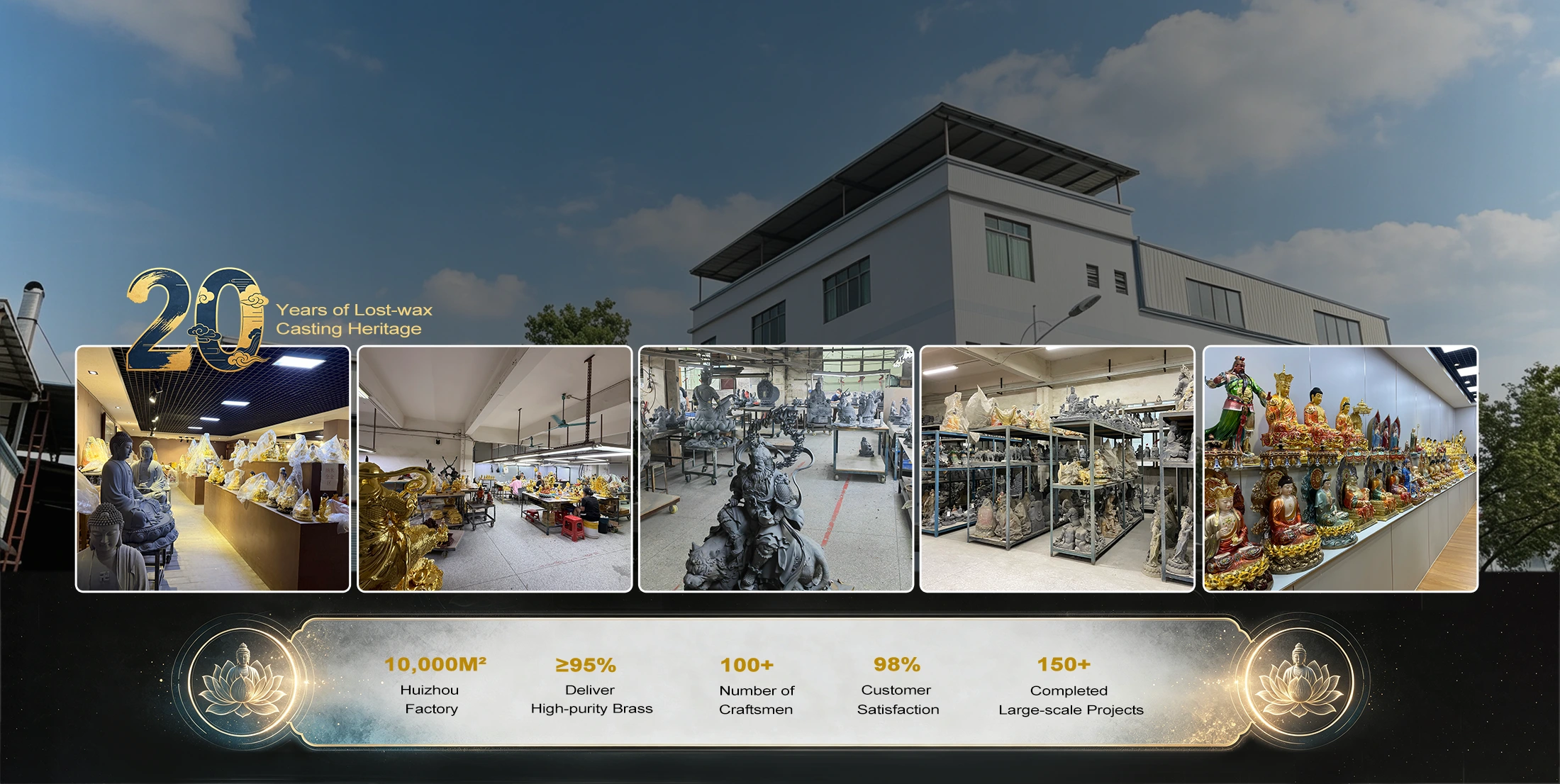 Nhà cung cấp tượng phật thần chuyên nghiệp