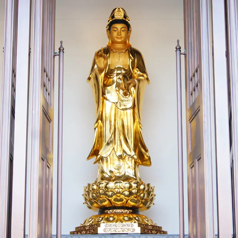 Tượng Quan Thế Âm Bồ Tát cao 3m để thờ cúng