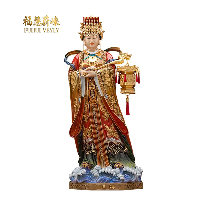 Tượng Mazu đúc đồng