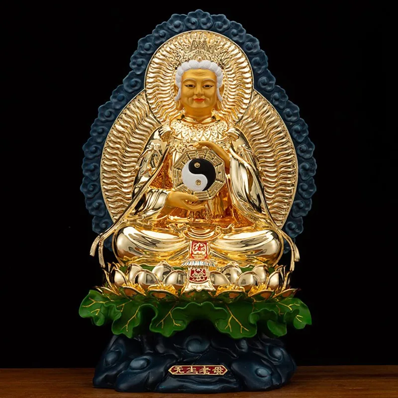 Tượng Wusheng Wuji Laomu bằng đồng mạ vàng