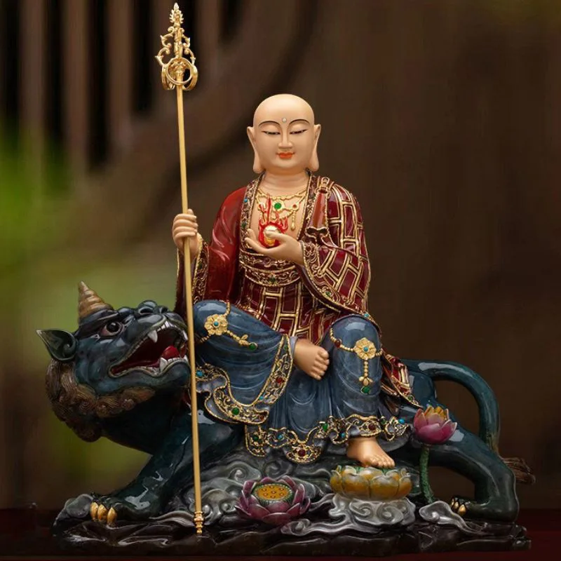 Tượng Ksitigarbha thần thoại bằng đồng cao cấp