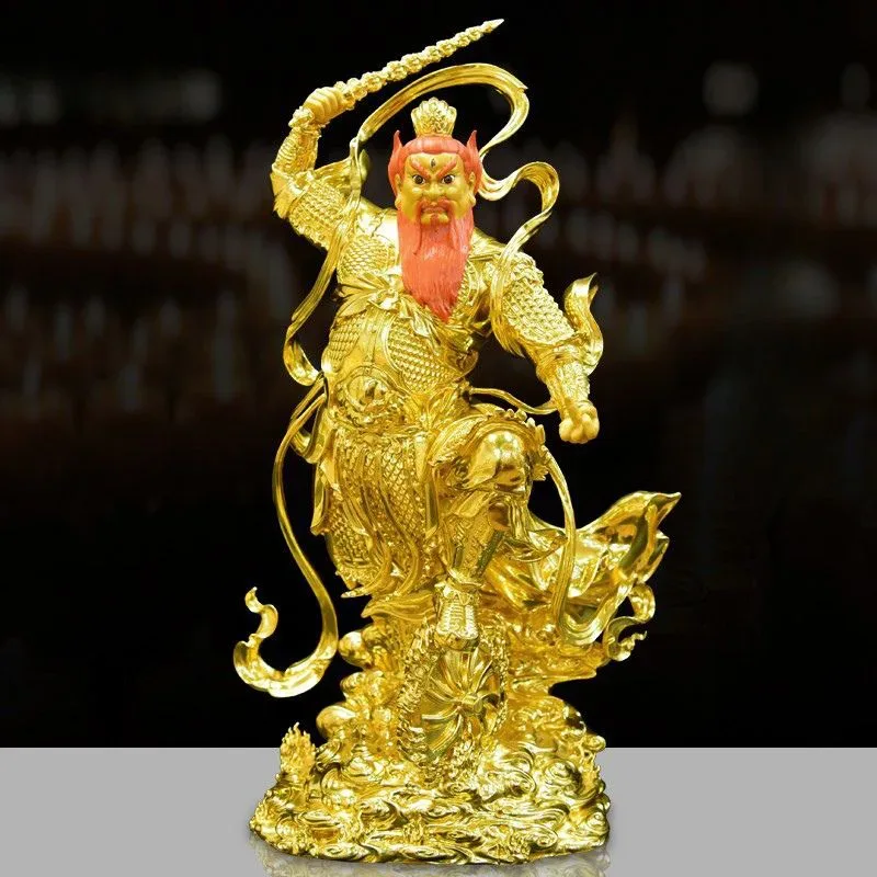 Tượng Vương Linh Quan bằng đồng